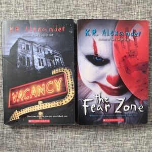 Scholastic Horror Duo: Vacancy & The Fear Zone